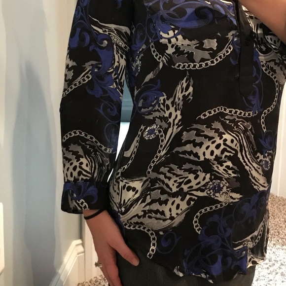 AB Studio Long-sleeve Blouse - Picture 7 of 7